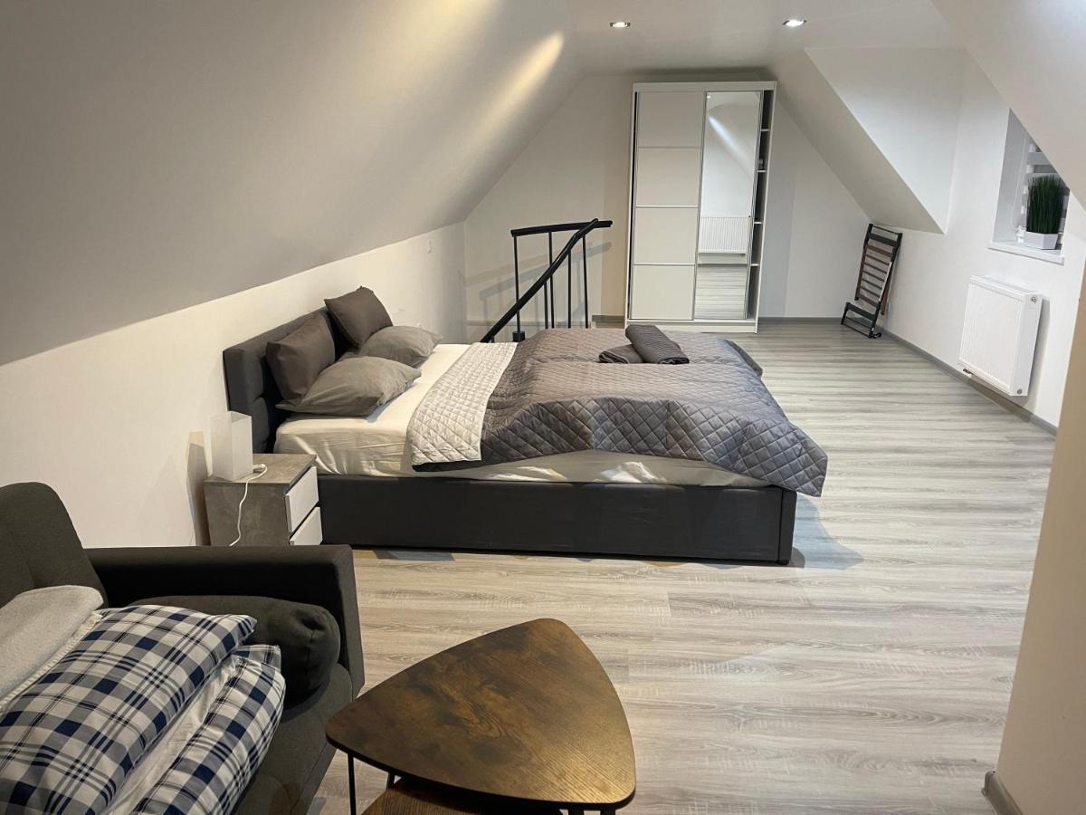 Appartement Nowa Stodola Koniec Swiata à Mikołajki Extérieur photo