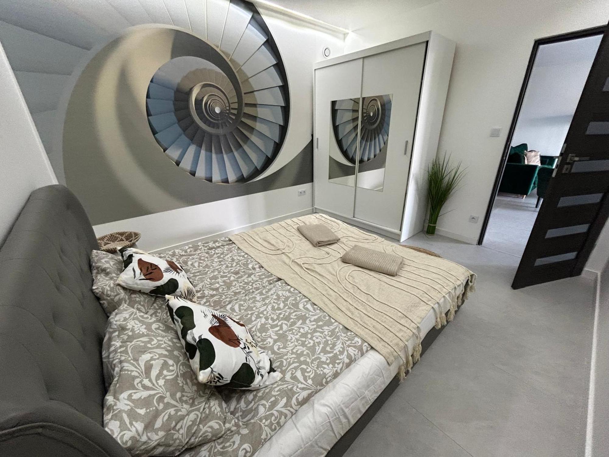 Appartement Nowa Stodola Koniec Swiata à Mikołajki Extérieur photo